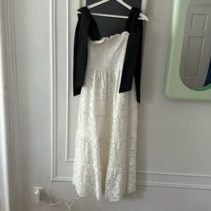 Hill House Lace Ribbon Ellie Nap Dress L